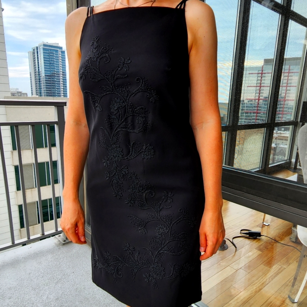 little black cocktail dress